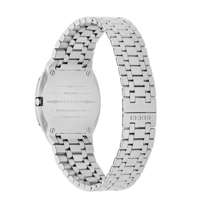 Sleek And Sophisticated Gucci 25H Silver Ladies' Watch - YA163501 - Image 2